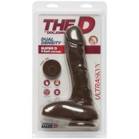 Doc Johnson Super D - Dildo realista ULTRASKYN con testículos - 22 cm, imagen 2