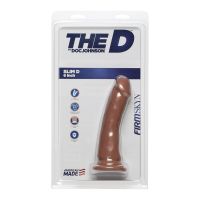 Doc Johnson Slim D - Dildo realista FIRMSKYN - 17 cm, imagen 2