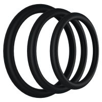 Doc Johnson Tri-Pack Rubber Gasket - Set de cockrings