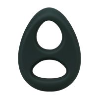 Doc Johnson The Code - Cockring de silicona con bandana - Verde cazador, imagen 5