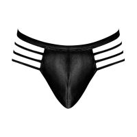 Male Power Cage Matte Tanga - L/XL - Negro, imagen 4