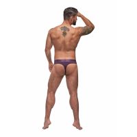 Male Power Avant-Garde Enhancer Thong - L/XL - Aubergina, imagen 3