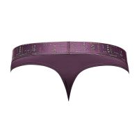 Male Power Avant-Garde Enhancer Thong - L/XL - Aubergina, imagen 5
