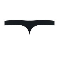Male Power Satin Spandex Tanga Bong - Negro, imagen 6
