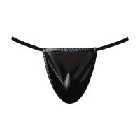 Male Power Tanga hilo wetlook - Talla única - Negro, imagen 3