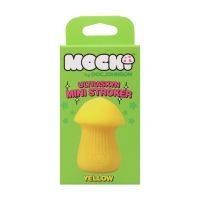 Doc Johnson Mushroom Stroker - Mini masturbador ULTRASKYN - Amarillo, imagen 7