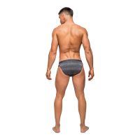 Male Power Heather Haze - Slip de corte con ventanas, imagen 3
