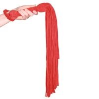 Prowler Red Flogger de cuero y gamuza - Rojo, imagen 3