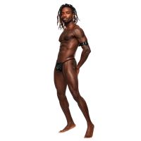 Male Power Pisces - Esposas de brazos - Talla única - Negro, imagen 2