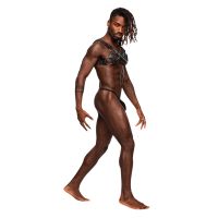 Male Power Virgo - Arnés pecho goma - Talla única - Negro, imagen 2