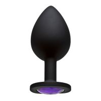 Doc Johnson Booty Bling - Plug anal espada con joya - Grande