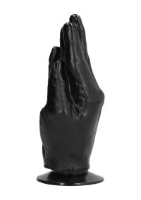 All Black Dildo Fisting - 21 cm, 7 cm Ancho