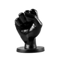 All Black Dildo puño - 14 cm