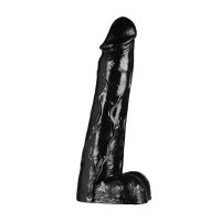 XR Brands Moby Huge Long Dildo - 1 m - Black