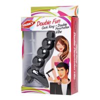 XR Brands Double Fun - Cockring vibrador, imagen 2