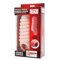 XR Brands Really Spacious Funda estriada para agrandar el pene, imagen 2