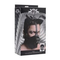 XR Brands Pup - Capucha Puppy Play con Mordaza de Bola Transpirable, imagen 2