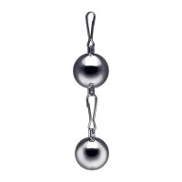 XR Brands Oppressor's Orb - Peso testicular con punto de anclaje