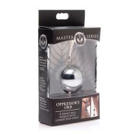 XR Brands Oppressor's Orb - Peso testicular con punto de anclaje, imagen 2