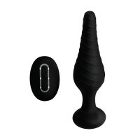 XR Brands Plug Anal Vibrador de Silicona con Control Remoto