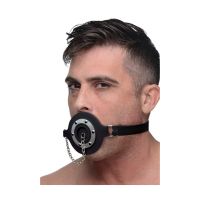 XR Brands Pie Hole - Mordaza dispensadora de silicona