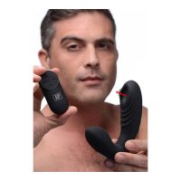 XR Brands P-Thump - Vibrador de próstata con golpeteo y mando a distancia 7 velocidades, imagen 3