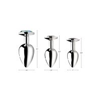XR Brands Rainbow Prism - Plug anal - Pequeño, imagen 2