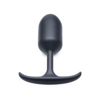 XR Brands Plug anal de silicona premium con peso - Large, imagen 2