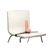 XR Brands Soporte de dildo con correa para silla - Negro, imagen 5