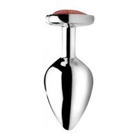 XR Brands Red Jasper Heart - Plug anal - Mediano, imagen 3