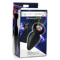 XR Brands Light-Up - Plug anal de silicona - Grande, imagen 2