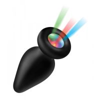 XR Brands Light-Up - Plug anal de silicona - Grande, imagen 3