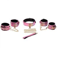 XR Brands Captive Cobra - Set bondage estampado serpiente