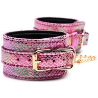 XR Brands Captive Cobra - Set bondage estampado serpiente, imagen 3