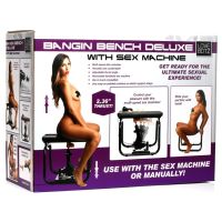 XR Brands Deluxe Bangin' Bench - Máquina de Sexo - Negro, imagen 2