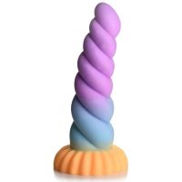 XR Brands Silicone Cuerno de Unicornio - Dildo de fantasía