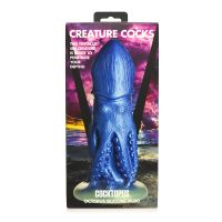 XR Brands Cocktopus Octopus - Dildo de silicona - Azul, imagen 2