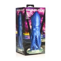 XR Brands Cocktopus Octopus - Dildo de silicona - Azul, imagen 3
