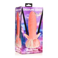 XR Brands Pegasus - Dildo de silicona alado Pecker - Rosa, imagen 5