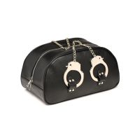 XR Brands Bolsa de viaje con esposas - Negro, imagen 4