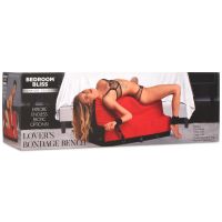 XR Brands Banco de bondage Love Bench - Rojo, imagen 5