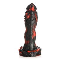 XR Brands Grim Reaper - Dildo de silicona - Rojo/Negro, imagen 5