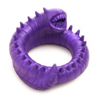 XR Brands Slitherine - Cockring de silicona - Morado, imagen 2