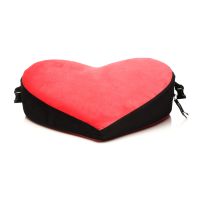 XR Brands Bondage Love Pillow - Black/Red, imagen 4