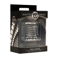XR Brands Ball Stack - Ballstretcher - Transparente, imagen 6