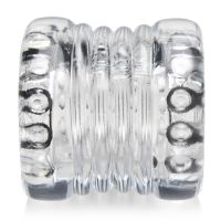 XR Brands Ball Stack - Ballstretcher - Transparente, imagen 2