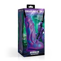 XR Brands Octophallus - Dildo de silicona - Morado/Azul, imagen 4