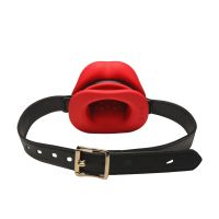 XR Brands Sissy - Mordaza vibradora - Rojo, imagen 2