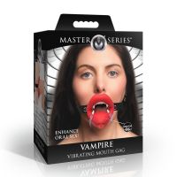 XR Brands Vampire - Mordaza vibradora - Rojo, imagen 2