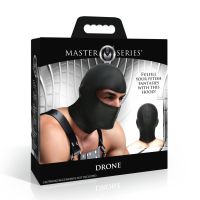 XR Brands Drone - Capucha con ojos abiertos - Negro, imagen 2